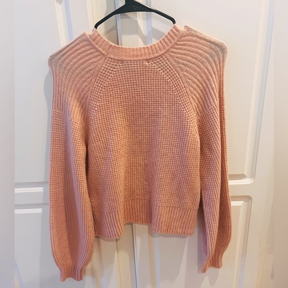 Athleta Layover Crew Sweater in Orchid Pink NWOT size XXS - Picture 2 of 3